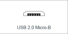 USB 2.0 Micro-B