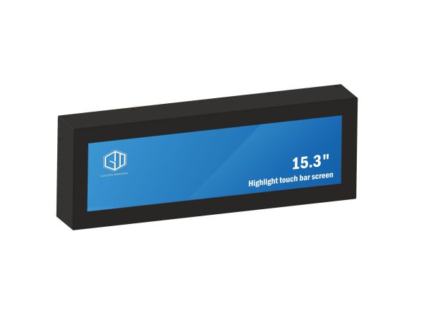 15.3-inch Ultra-wide Stretched Bar Type LCD Display front 2 Bar Type Lcd Display