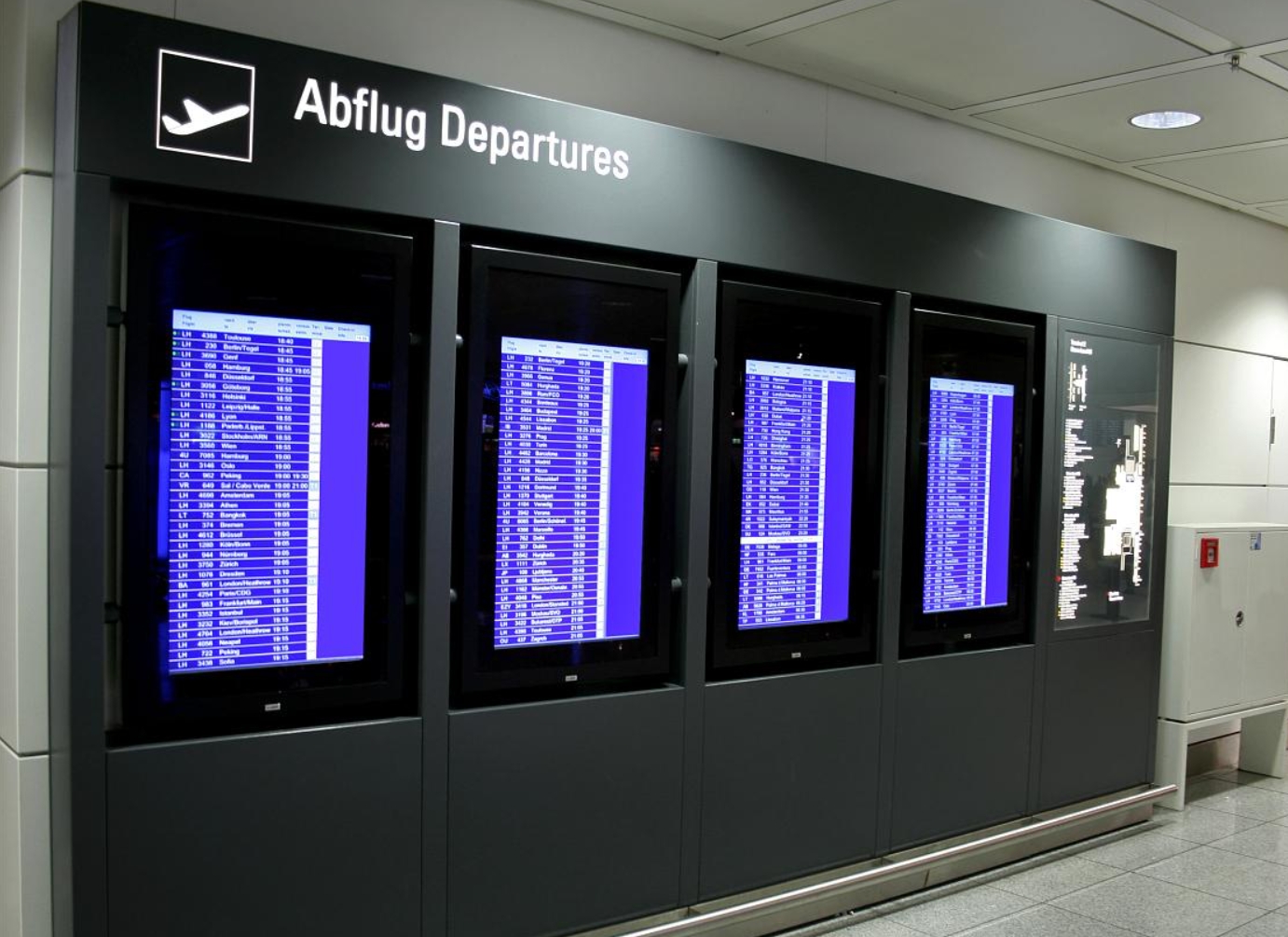uchscreen digital signage